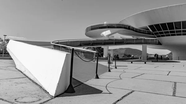 Niteroi Rio Janeiro Brasil Circa 2021 Museo Arte Contemporáneo Niteroi —  Fotos de Stock