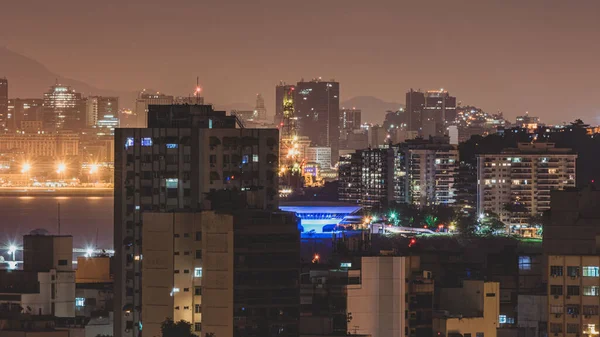 Niteroi Rio Janeiro Brazil Circa 2021 Niteroi Kortárs Művészeti Múzeumot — Stock Fotó