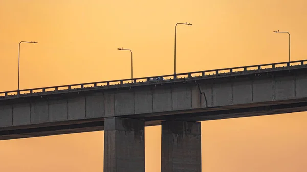 Presidente Costa Silva Bridge Közismert Nevén Rio Niteri Bridge Guanabara — Stock Fotó