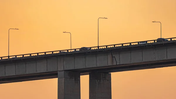 Presidente Costa Silva Bridge Közismert Nevén Rio Niteri Bridge Guanabara — Stock Fotó