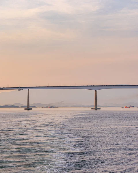 Puente Presidente Costa Silva Popularmente Conocido Como Puente Río Niteri — Foto de Stock