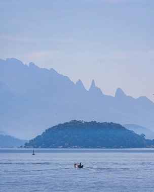 Guanabara Körfezi manzarası, Rio de Janeiro, Güneydoğu Brezilya