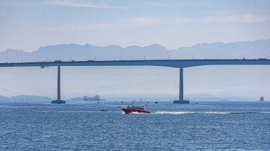 Guanabara Körfezi manzarası, Rio de Janeiro, Güneydoğu Brezilya