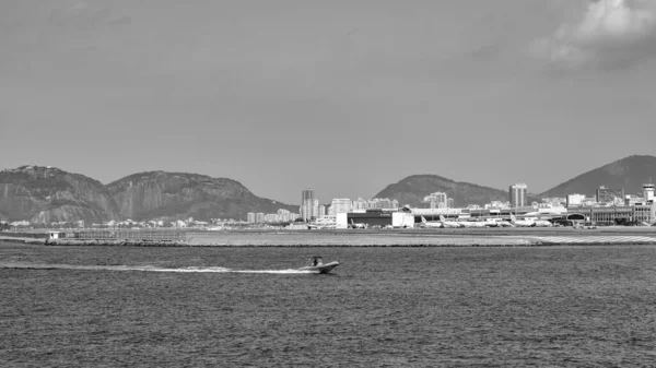 Paisaje Bahía Guanabara Río Janeiro Sureste Brasil —  Fotos de Stock