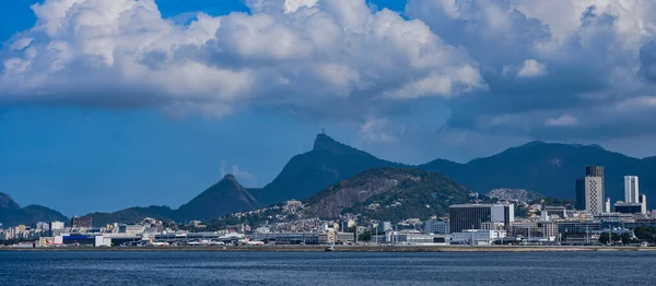 Τοπίο Του Κόλπου Guanabara Ρίο Ντε Τζανέιρο Νοτιοανατολική Βραζιλία — Φωτογραφία Αρχείου