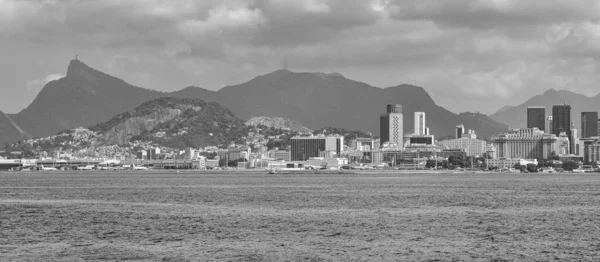 Guanabara Öböl Tájképe Rio Janeiro Dél Kelet Brazília — Stock Fotó