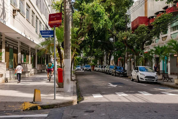 Niteroi Río Janeiro Brasil Circa 2021 Caminata Lateral Con Poco — Foto de Stock