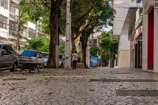 Niteroi Río Janeiro Brasil Circa 2021 Caminata Lateral Con Poco — Foto de Stock