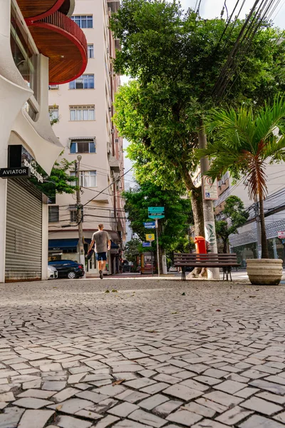 Río Janeiro Brasil Circa 2021 Caminata Lateral Con Poco Movimiento — Foto de Stock