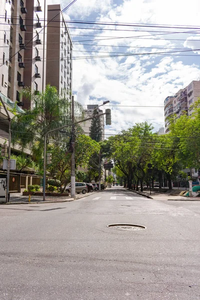 Niteroi Rio Janeiro Brazylia Circa 2020 Ulice Bez Ruchu Pojazdów — Zdjęcie stockowe