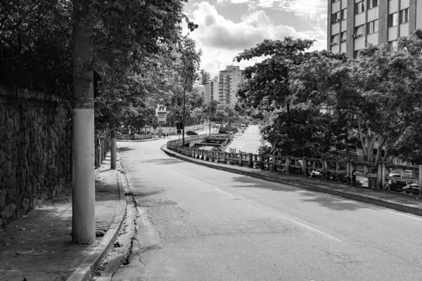Niteroi Rio Janeiro Brazília Circa 2020 Járműmozgás Nélküli Üres Utcák — Stock Fotó