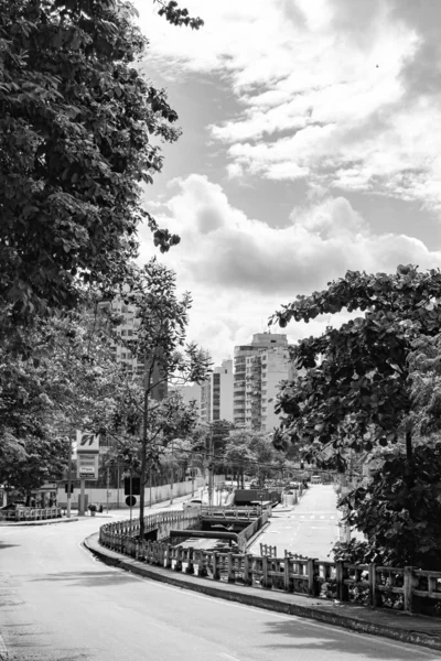 Niteroi Rio Janeiro Brasil Circa 2020 Ruas Sem Circulação Veículos — Fotografia de Stock