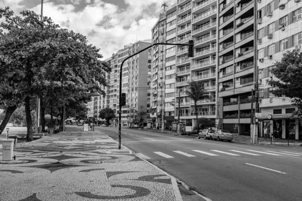 Niteroi Río Janeiro Brasil Circa 2020 Calles Sin Movimiento Vehículos — Foto de Stock