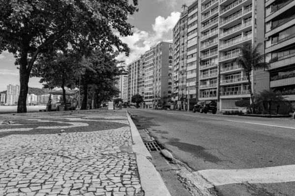 Niteroi Rio Janeiro Brasile Circa 2020 Strade Senza Movimento Veicoli — Foto Stock