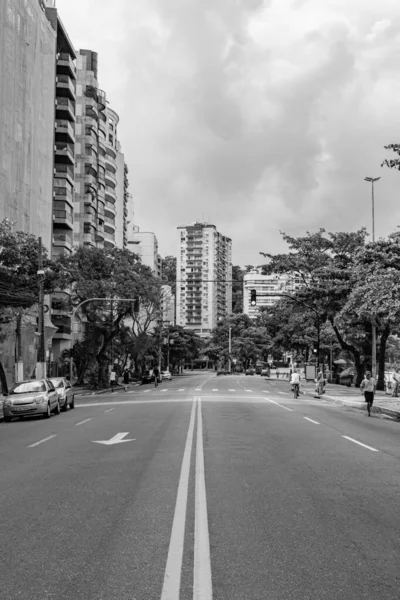 Niteroi Rio Janeiro Brazília Circa 2020 Járműmozgás Nélküli Üres Utcák — Stock Fotó