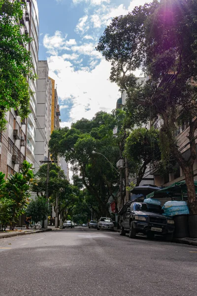 Niteroi Río Janeiro Brasil Circa 2020 Calles Sin Movimiento Vehículos — Foto de Stock