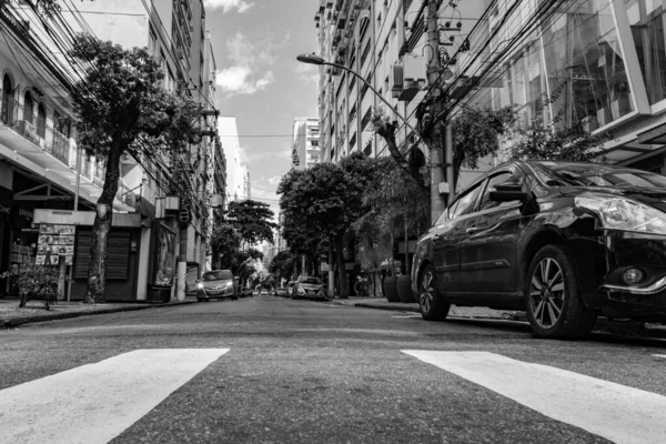 Niteroi Rio Janeiro Brasil Circa 2020 Ruas Sem Circulação Veículos — Fotografia de Stock