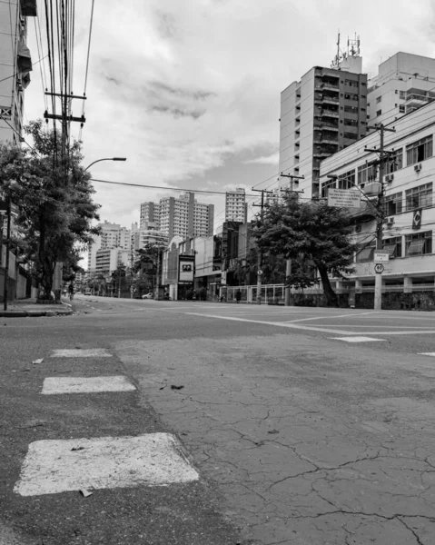 Niteroi Rio Janeiro Brasil Circa 2020 Ruas Sem Circulação Veículos — Fotografia de Stock