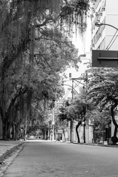 Niteroi Río Janeiro Brasil Circa 2020 Calles Sin Movimiento Vehículos — Foto de Stock