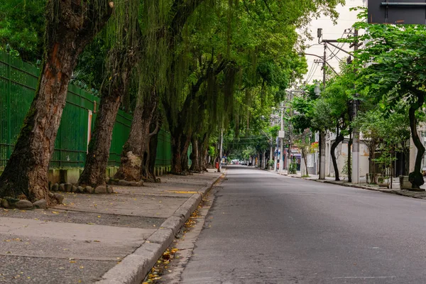 Niteroi Rio Janeiro Brazylia Circa 2020 Ulice Bez Ruchu Pojazdów — Zdjęcie stockowe