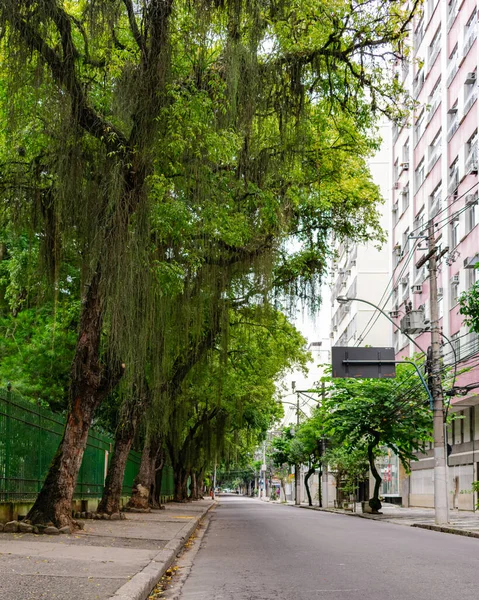 Niteroi Río Janeiro Brasil Circa 2020 Calles Sin Movimiento Vehículos — Foto de Stock