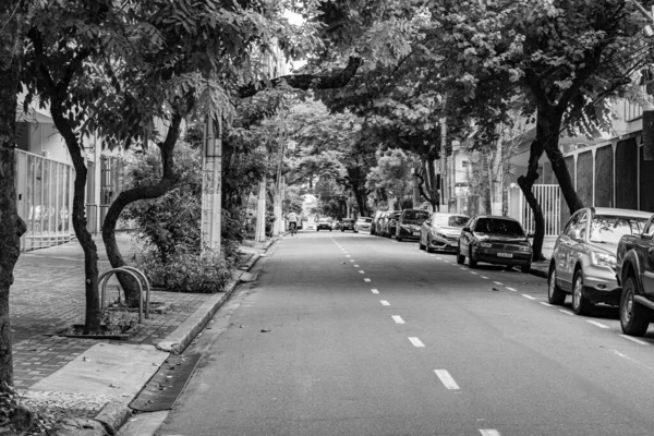 Niteroi Rio Janeiro Brasil Circa 2021 Rua Com Pouco Trânsito — Fotografia de Stock