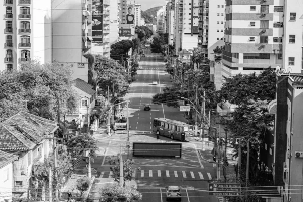 Niteroi Río Janeiro Brasil Circa 2021 Calle Con Poco Tráfico —  Fotos de Stock