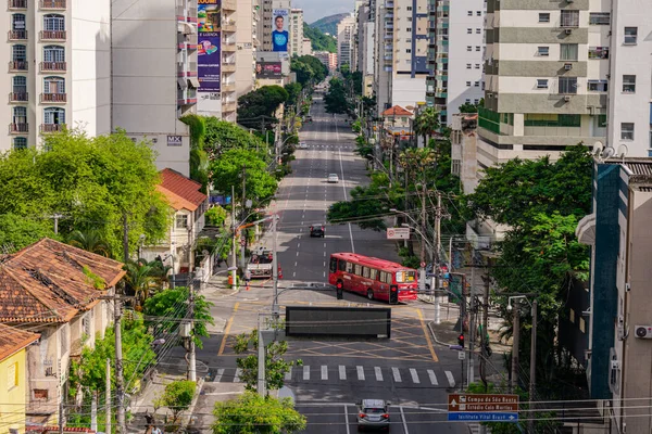 Niteroi Rio Janeiro Brazil Circa 2021 Οδός Μικρή Κυκλοφορία Και — Φωτογραφία Αρχείου