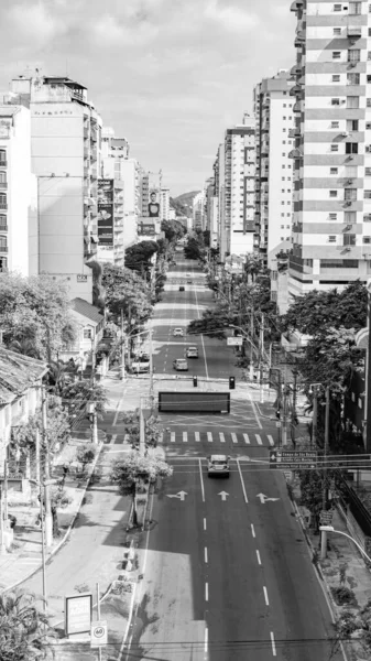 Niteroi Río Janeiro Brasil Circa 2021 Calle Con Poco Tráfico — Foto de Stock