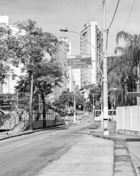 Niteroi Rio Janeiro Brasil Circa 2020 Ruas Sem Circulação Veículos — Fotografia de Stock