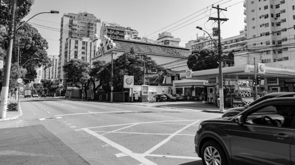 Niteroi Rio Janeiro Brazil Circa 2020 Streets Movement Vehicles Empty — Stock Photo, Image