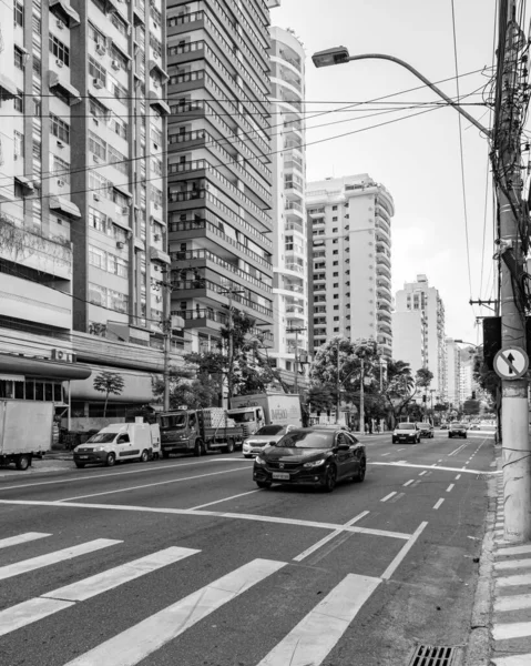 Niteroi Rio Janeiro Brasil Circa 2021 Rua Com Pouco Trânsito — Fotografia de Stock