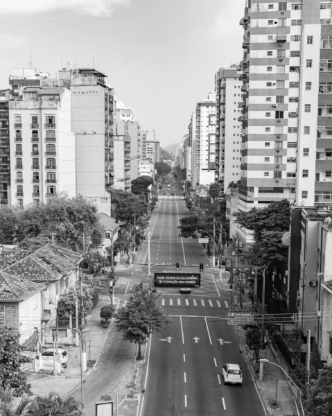 Niteroi Rio Janeiro Brazilië Circa 2021 Straat Met Weinig Verkeer — Stockfoto