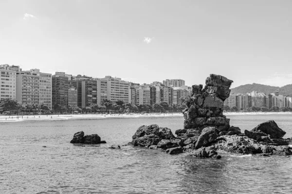 Niteroi Rio Janeiro Brasil Circa 2021 Imagen Formaciones Rocosas Piedras —  Fotos de Stock