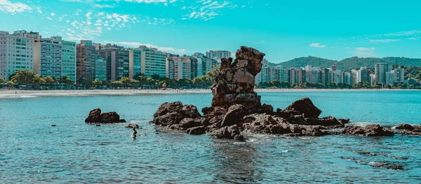 Niteroi Rio Janeiro Brasile Circa 2021 Immagine Formazioni Rocciose Pietre — Foto Stock