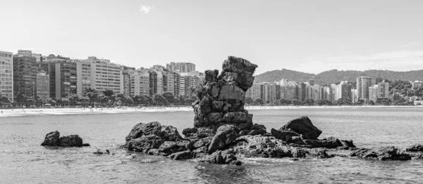 Niteroi Rio Janeiro Brazília Circa 2021 Kőképződmények Kövek Képe Textúrával — Stock Fotó