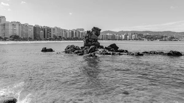 Niteroi Rio Janeiro Brasilien Circa 2021 Bild Von Felsformationen Steine — Stockfoto