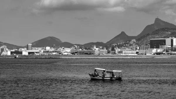 Rio Janeiro Brasil Circa 2021 Paisagem Baía Guanabara Rio Janeiro — Fotografia de Stock