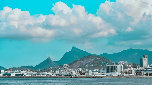 Rio Janeiro Brazílie Circa 2021 Krajina Zátoky Guanabara Rio Janeiro — Stock fotografie