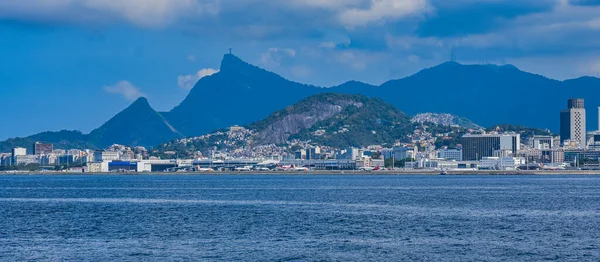 Rio Janeiro Brasile Circa 2021 Paesaggio Della Baia Guanabara Rio — Foto Stock