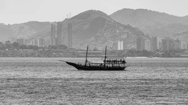 Rio Janeiro Brazilië Circa 2021 Landschap Van Guanabara Bay Rio — Stockfoto