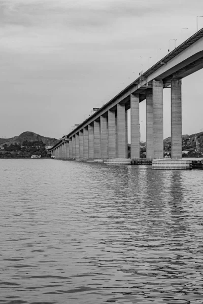 Ponte Presidente Costa Silva Popularmente Conhecida Como Ponte Rio Niteroi — Fotografia de Stock