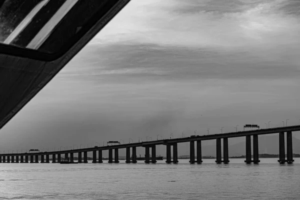 Presidente Costa Silva Bridge Popularly Known Rio Niteroi Bridge Guanabara — Stock Photo, Image