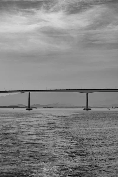 Ponte Presidente Costa Silva Popolarmente Conosciuto Come Ponte Rio Niteroi — Foto Stock