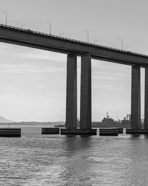 Most Prezydencki Costa Silva Popularnie Znany Jako Most Rio Niteroi — Zdjęcie stockowe