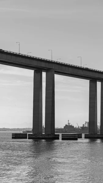 Most Presidente Costa Silva Známý Jako Most Rio Niteroi Přes — Stock fotografie