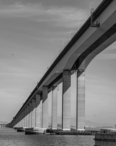 Presidente Costa Silva Bridge Popularly Known Rio Niteroi Bridge Guanabara — Stock Photo, Image