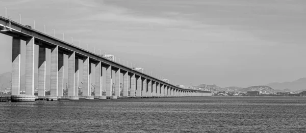 Ponte Presidente Costa Silva Popolarmente Conosciuto Come Ponte Rio Niteroi — Foto Stock