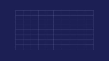 Mavi arkaplan animasyonu üzerine oklar, kopyalama alanı kompozisyonu, iş büyütme konsepti. Animasyon okları yükseliyor. Başarı kavramı