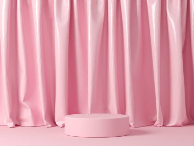 Ürün markalaşması için soyut arkaplan minimal tarzı. Sahneyi ve boş alanı düzenle. kırpma yolu dahil 3d oluşturma 